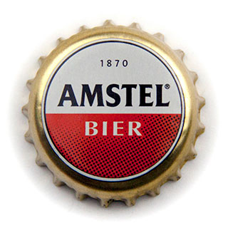 Amstel crown cap