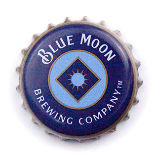Blue Moon 2016 crown cap