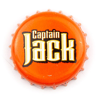 Captain Jack orange crown cap