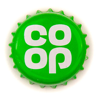Co-op green crown cap