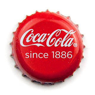 Coca Cola since 1886 crown cap