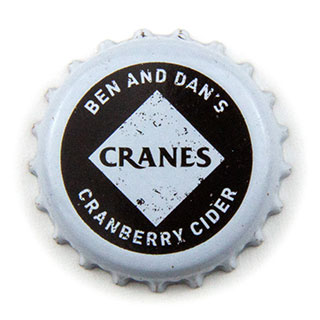 Cranes Cranberry Cider crown cap