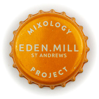 Eden Mill orange crown cap