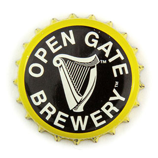 Guiness Open Gate crown cap
