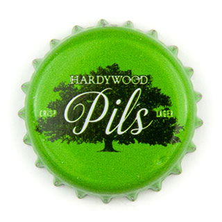 Hardywood Pils crown cap