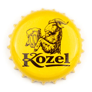 Kozel yellow crown cap