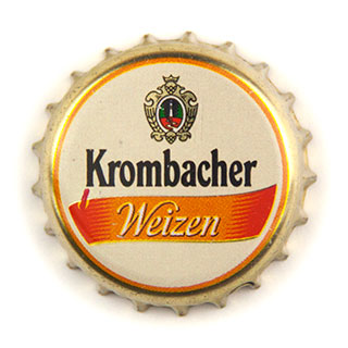 Krombacher Weizen crown cap