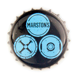 Marston's circles blue crown cap