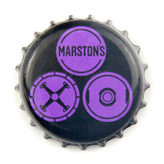 Marston's circles purple crown cap
