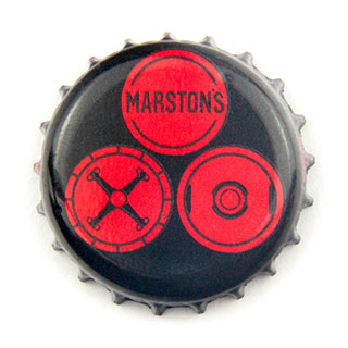 Marston's circles red crown cap