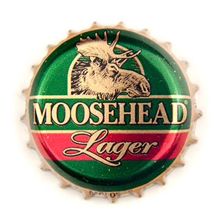 Moosehead Lager crown cap