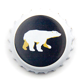 Polar Bear super malt crown cap