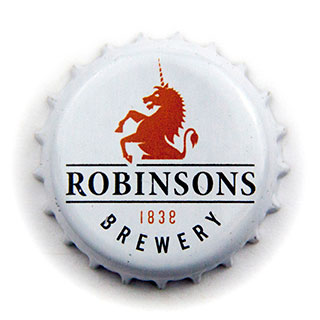 Robinson's logo on white crown cap