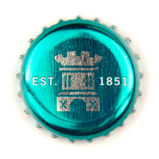 St. Austell 2017 turquoise crown cap