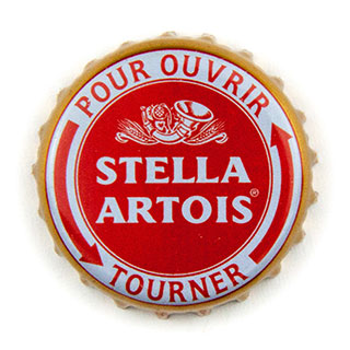 Stella Artois French twist crown cap