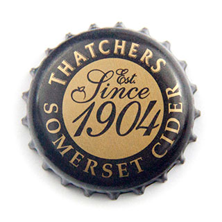 Thatchers since 1904 crown cap
