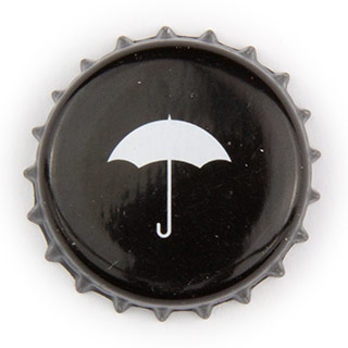 Umbrella Brewing black crown cap